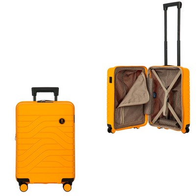 Bric's® 21" BY Ulisse Mango Orange Expandable Spinner Carry-On Suitcase