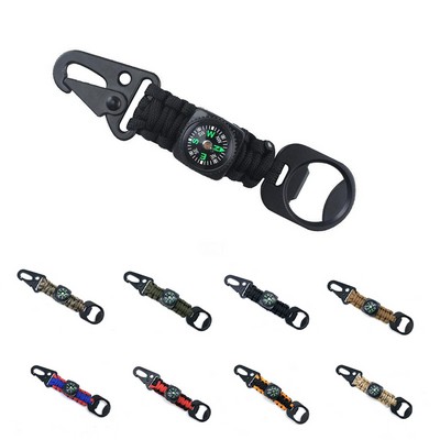 Survival Tactical Paracord Keychain