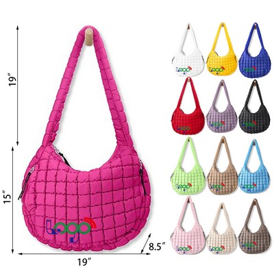 Soft Puffy Crossbody Bag