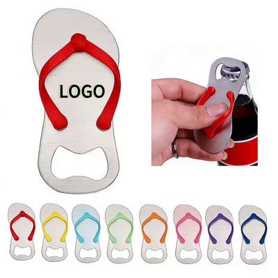Flip Flop Bottle Opener Stainless Steel Custom