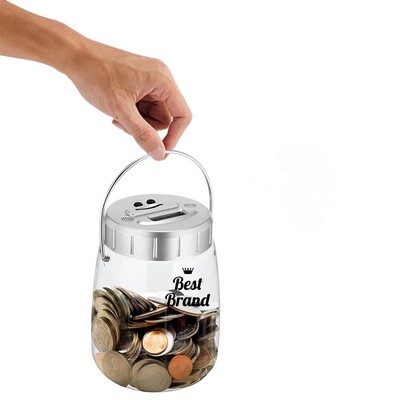 Intelligent Counting Transparent Coin Bank