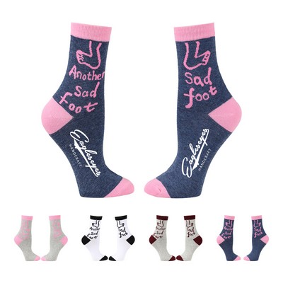 Knitted Cotton Crew Socks