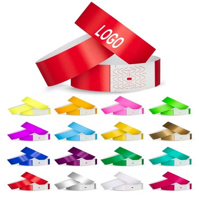 Disposable Waterproof Paper Event Wristband with Custom Print