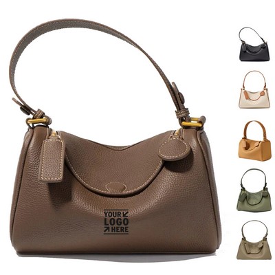 Faux Leather Square Tote