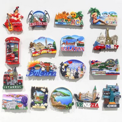 Custom 3D Handmade Resin Fridge Magnet