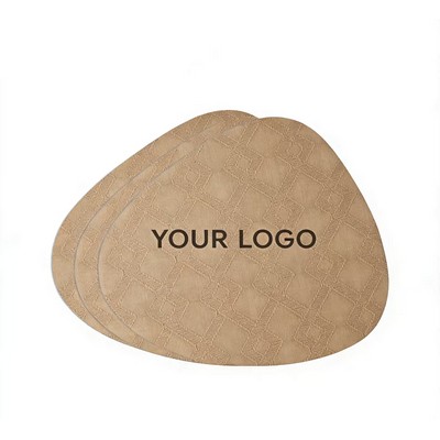PVC Triangular Table Mat With Argyle Pattern And Heat Insulation