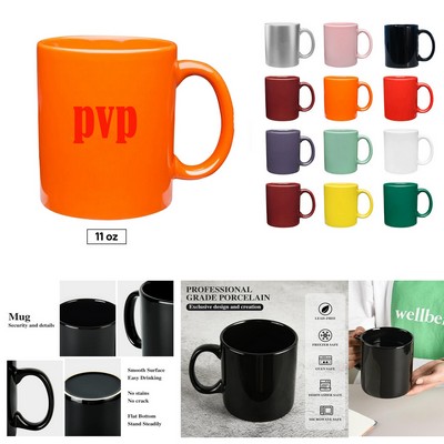 Dishwasher 11 oz Ceramic Coffee Cup