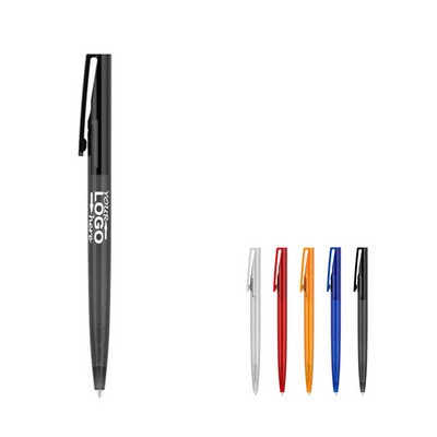 Retractable Ink Pen Lightweight Plastic Writing Instrument Smooth Flow