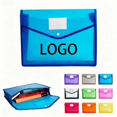 Waterproof Expanding Plastic File Folder Envelope