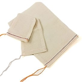 Mill Cloth Drawstring Parts & Gift Bag (8"x12")