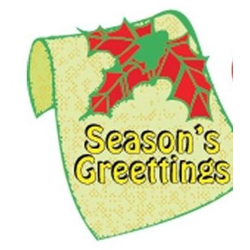 Christmas List Paper Coaster
