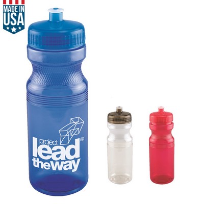24 Oz Polyclear Water Bottle