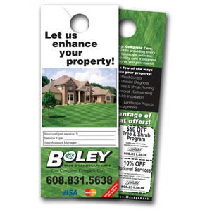 Full-Color Door Hangers | 4.25" x 11" | Marketing Hangers