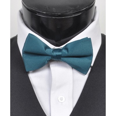2.5" Polyester Satin Clip-on Bow Tie