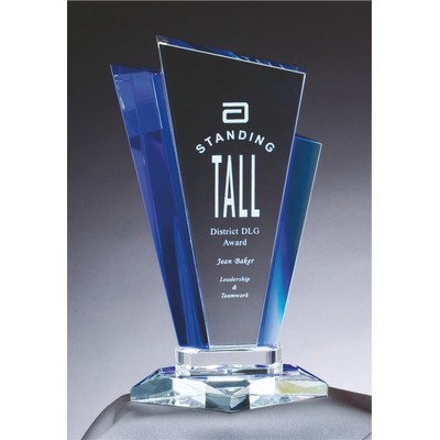 Star Rider Optic Crystal Award (6"x 10")