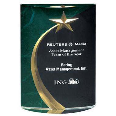 7.75: Green Marble Awards( engraved )