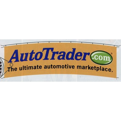 4'x25' Digitally Printed Vinyl Mesh Banner