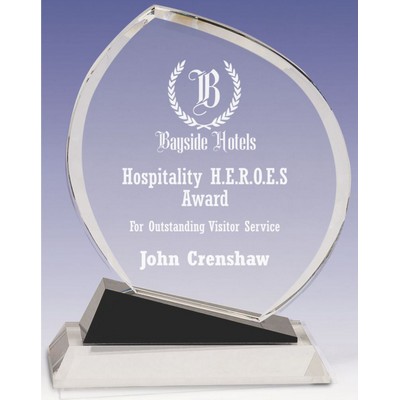 Regatta Optic Crystal Award (6½"x 8½")