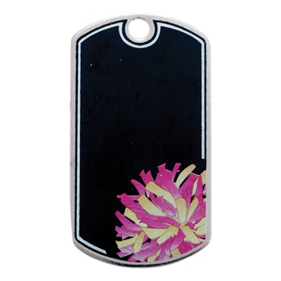 Cheerleader Dog Tag