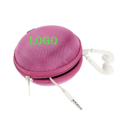 Zippered EVA Earphone Pouch Coin Carrier