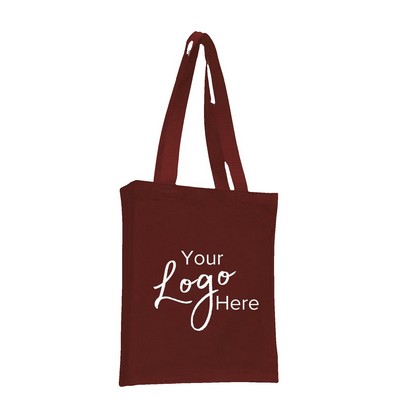 Canvas Book Bag w/3" Gusset (10"x12")