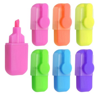 5pcs Highlighter Pen Set Packed In Plastic Box