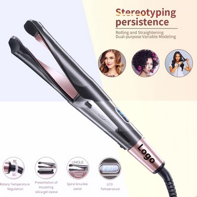 2" 1 Twisted Hair Straightener and Curler