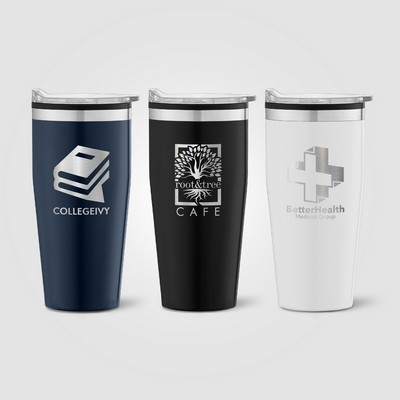 Jasper - 18 oz. Stainless Steel Tumbler with Plastic Interior - Laser