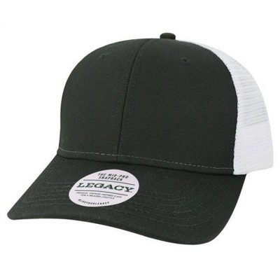 Legacy® Mid-Pro Snapback Trucker Cap (Embroidered)