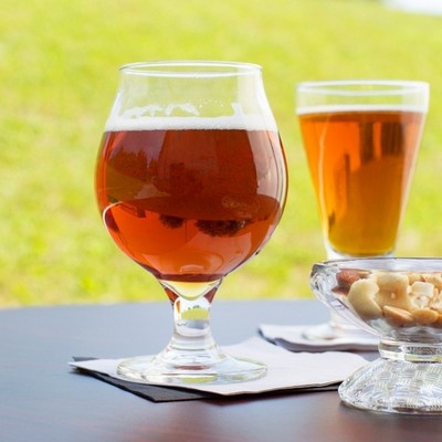Laser Engraved Libbey® 3808 16 oz. Belgian Beer / Tulip Glass