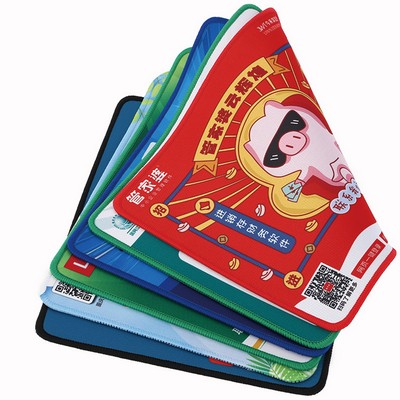 1/8" Rubber Mouse Pad With Locking Edge