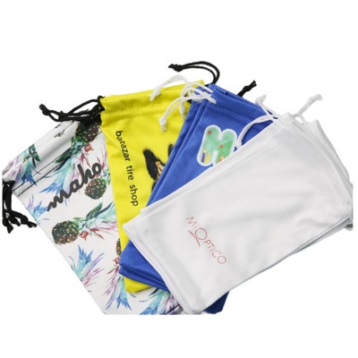 Drawstring Multifunctional Microfiber Pouch - 200 GSM