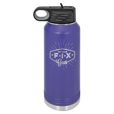 Polar Camel 32oz Purple Stainless Steel Water Bottle