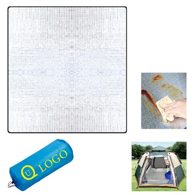 Aluminum Film Roll-Up Picnic Blanket