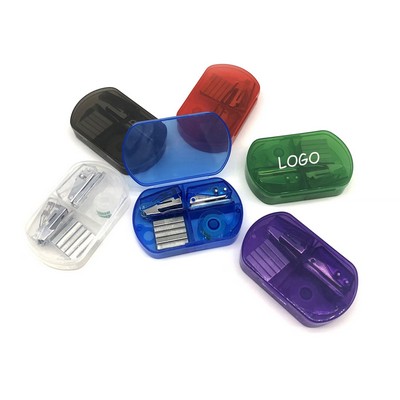 Hole Punch, Stapler & Tape Office Set