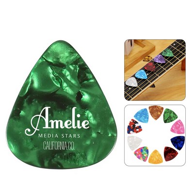 Multifunctional Celluloid Guitar Pick