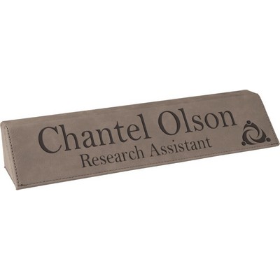 Leatherette Desk Wedge