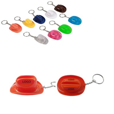 Economic Cowboy Hat Bottle Opener Keychain
