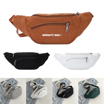 Corduroy Fashion Waist Bag