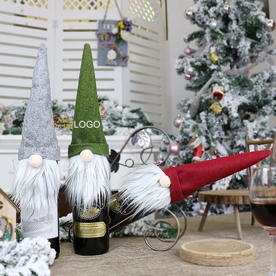 Faceless Wine Bottle Doll
