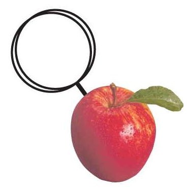 Apple Executive Key Chain w/Mirrored Back (4 Square Inch)