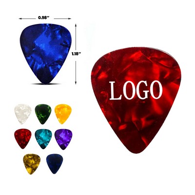 Vibrant Celluloid Guitar Pick Set