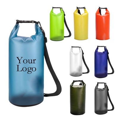 Matte Transparent Waterproof Bag