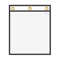 Clear/Black Repair Order/Work Ticket Holder Without Handle