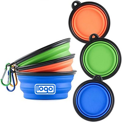 Collapsible Silicone Pet Bowl