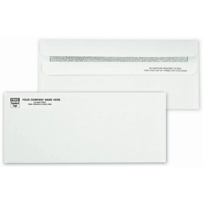 #10 Security Envelopes, Self Seal, No Window (Imprinted)