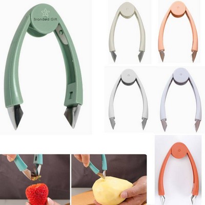 Stainless Steel Huller,Portable Kitchen Gadget