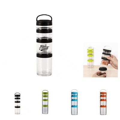 4-layer Stackable Snack Container