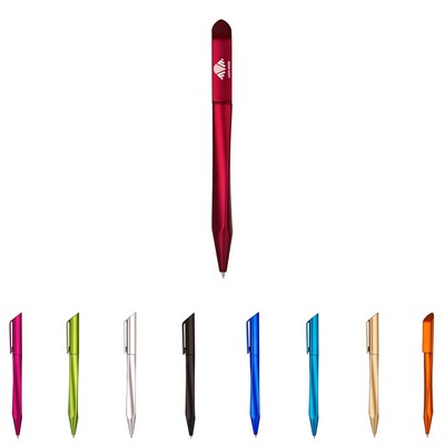 Frosted Triangle Twist Pen