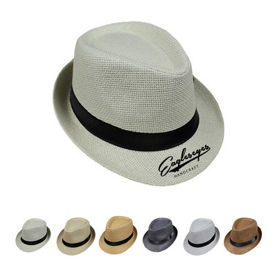 Straw Jazz Hat